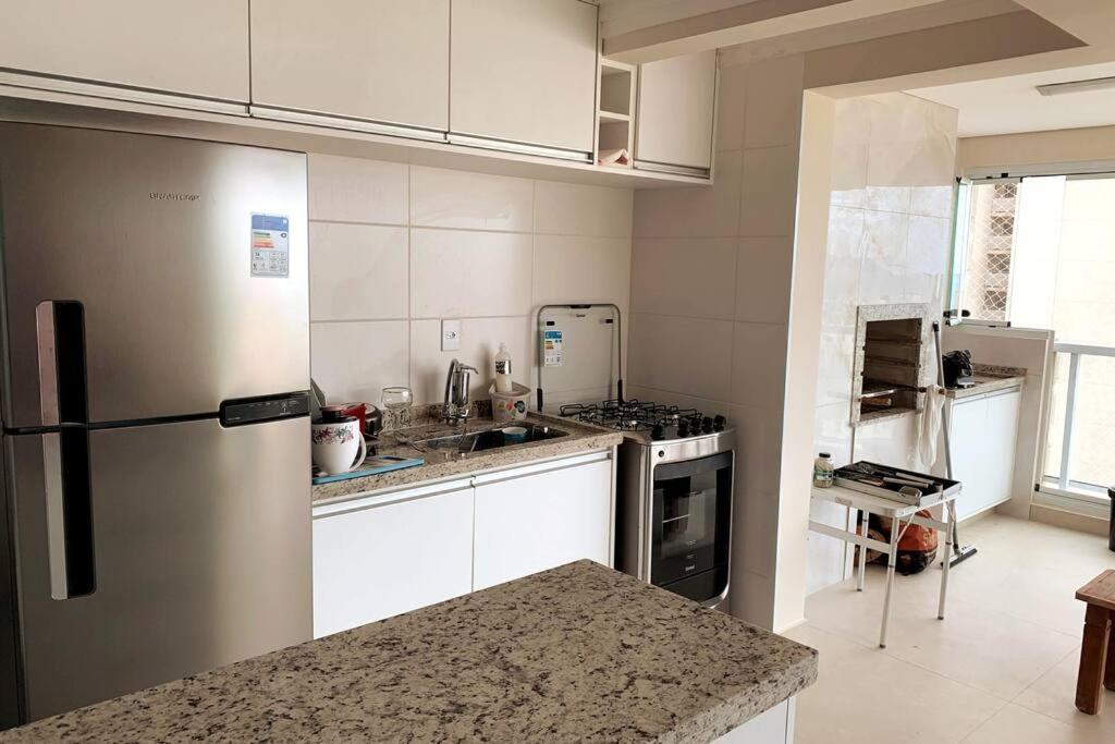 Condominio Club, Vista Para O Mar, Churrasqueira Guarujá Eksteriør bilde